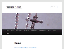 Tablet Screenshot of catholic-fiction.com